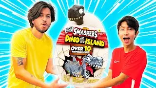 ¡ENCONTRAMOS UN HUEVO GIGANTE CON 25 SORPRESAS DENTRO! - BROLAND