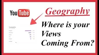 Where is Your Views Coming From In Youtube Videos | #youtubegeography | #whoareyouraudienceinyoutube