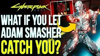 Cyberpunk 2077 Mythbusters - Adam Smasher Ending If You Killed Him Early vs Letting Him Ambush You!
