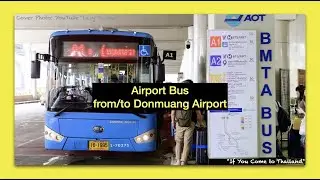 Airport Bus from/to Donmuang International Airport, Bangkok