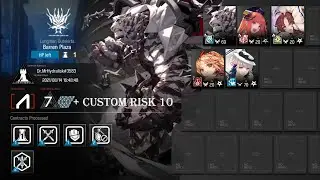 [Arknights] Challenge from Discord Max Risk &mdash; Barren Plaza [5 ops]