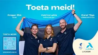 Toeta Alexela Team Estonia LA 2028 teekonda!