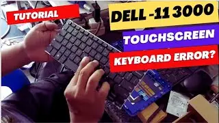 Cara Mengganti Keyboard Dell 11-3000 series /P25T #dell #servicelaptop #laptop #dellinspiron