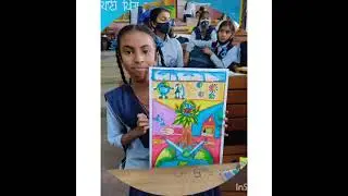 Cluster 5 : Covid Vaccination Drive Awareness : Poster making Competition