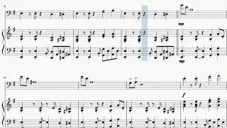 Mission Imposible for Cello and Piano (Sheet music)#sheetmusic #cello #piano #missionimpossible #ost