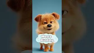 Meet Buddy 🐶 | A Cute Dog Story for Kids