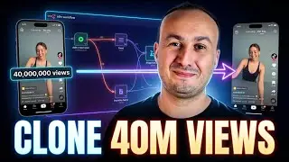 Cette machine n8n clone des pubs &agrave; 40 MILLIONS de vues automatiquement&hellip; HALLUCINANT 🤯