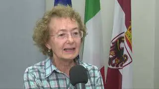 conferenza stampa lavori al parco di villa Angerer Arco  int  Emanuela Cretti