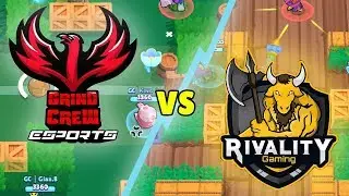 BRAWL STARS COMPETITIVE ✨ | GRIND CREW VS RIVALTY GAMING 🏆 | Brawl Stars
