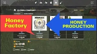 HONEY PRODUCTION - Honey_Factory. Farming Simulator 19