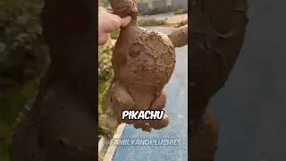 Чистим Пикачу моей сестры 😍⚡