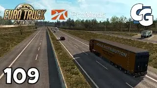 Euro Truck Simulator 2 - Ep. 109 - Mild Winter Weather Mod - ETS2 ProMods 2.15 Gameplay
