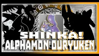 Dorumon Shinka! Alphamon Ouryuken line Digivolution
