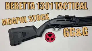 Установка приклада Beretta 1301 Magpul SGA