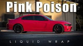 Розовый яд | Снимающаяся автомобильная краска