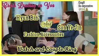 Hyun Bin and Son Ye Jin Watch and Couple Ring ||CLOY fashion