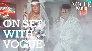 Inez & Vinoodh filment Daria Werbowy &agrave; Las Vegas pour Vogue Paris #2