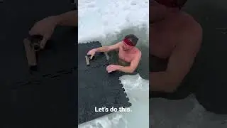#polarplunge a true test of a man&rsquo;s spirit. #minnesota #epic #freespirit #1911 #freedom