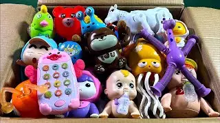 7.41 Minutes Satisfying with Unboxing Toys Set, Princess Dolls, Swing&Slide Collection ASMR | Review