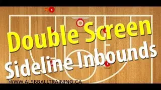 Toronto Raptors Double Screen Sideline Inbound Play | Sideline Inbounds Play