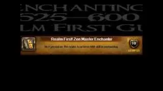 Enchanting 525-600, Realm First Guide!