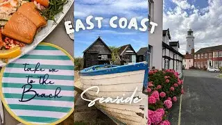 East Coast Travel Vlog | Beach Walks | Sunrise |Southwold 