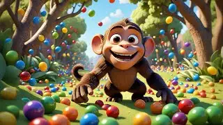 Monkey&rsquo;s Jellybean Jump 🐵🍬 | Fun Story for Kids | Playful Adventure & Imagination