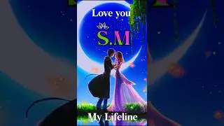 SM  etter Name Status ❤️।New Trending Name Art Video ❤️..#shorts#viral#viralshorts#name_status#short