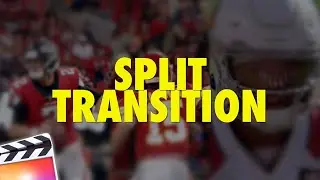 Final Cut Pro X Split Transition Tutorial