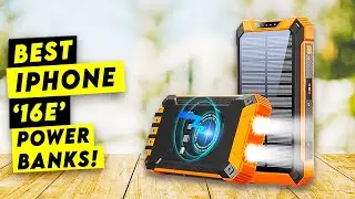 Top 5 Best iPhone 16E Power Banks!🔥🔥✅