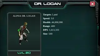 war commander 💩 DR. LOGAN 💩 testing