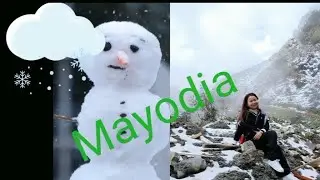 My trip to Mayodia❄️⛄ #mayodia#arunachalpradesh #snowfall #vlog#friends