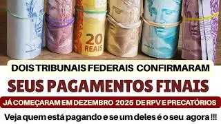 👉🚨 TRF4 E TRF5 JÁ ESTÃO PAGANDO OS VALORES FINAIS EM RPV E PRECATÓRIOS DE DEZEMBRO 2025 EM AÇÕES .