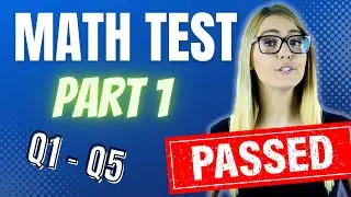 Pass Any Math or Algebra Test - Common Test Questions - Part 1