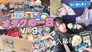【オタ活】大好きな直哉に会いに行く呪術廻戦Vlog｜駿河屋から届いたグッズも開封します📦Nintendoショップも！