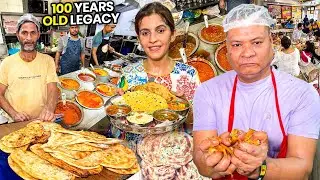 100 Years Old Punjabi Dhaba | Amritsar Street Food Near Golden Temple | Street Food India