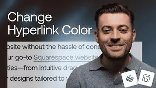 Change Hyperlink Color on Squarespace