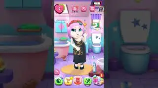 My Talking Angela 2 Gameplay || Crash FAILED into the Ceiling Talking Angela Standing FAILED