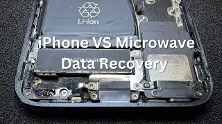 iPhone VS Microwave battle. Data Recovery after iPhone SE 2020 was microwaved