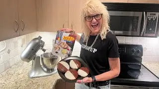 LIVE Baking NYC Black & White Cookies Using Seinfeld Official Cookbook