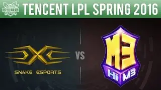 SS vs M3 - League Of Legends S6 Tournament LPL Spring 2016 Game 2