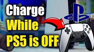 How to Charge PS5 Controller from USB Ports when PS5 is Turned OFF (Best Method)
