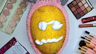 You Won't Believe This Girl Makeup on a Melon