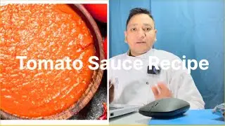 A classic Tomato Sauce recipe-the traditionalFrench mother sauce version, made with tomatoes