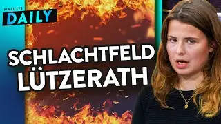 Molotowcocktails und Kondome: So verkloppen sich Aktivisten und Polizei in Lützerath | WALULIS