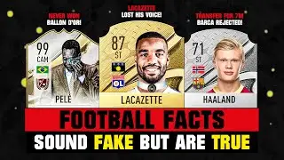 FOOTBALL FACTS That Sound FAKE But Are TRUE! 😵😲
