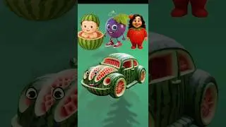 watermelon 🍉 car // children new cartoon video 2025