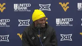 WVU RB CJ Donaldson on Getting Message from Coaches, Responding After Struggling 10/30/23