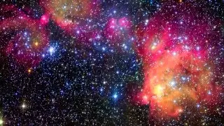 Glowing Nebula is the Home of Hot Young Stars | Video