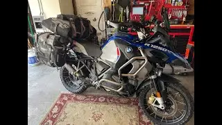 Motorcycle Camping Gear - BMW R 1250 GS Adventure